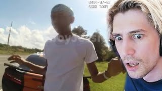 LA State Trooper finds BODY in trunk | xQc Reacts