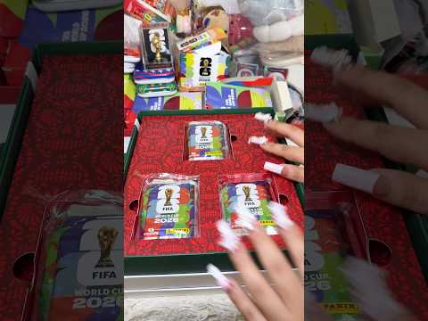 Abriendo figuritas mundial panini #worldcup2026 #panini #shorts