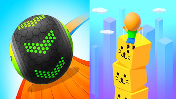 Going Balls Vs Cube Surfer | All Levels Gameplay (iOS, Android) | MRA Games
