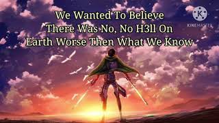 Shinzou Wo Sasageyo English Dub - (Lyrics)