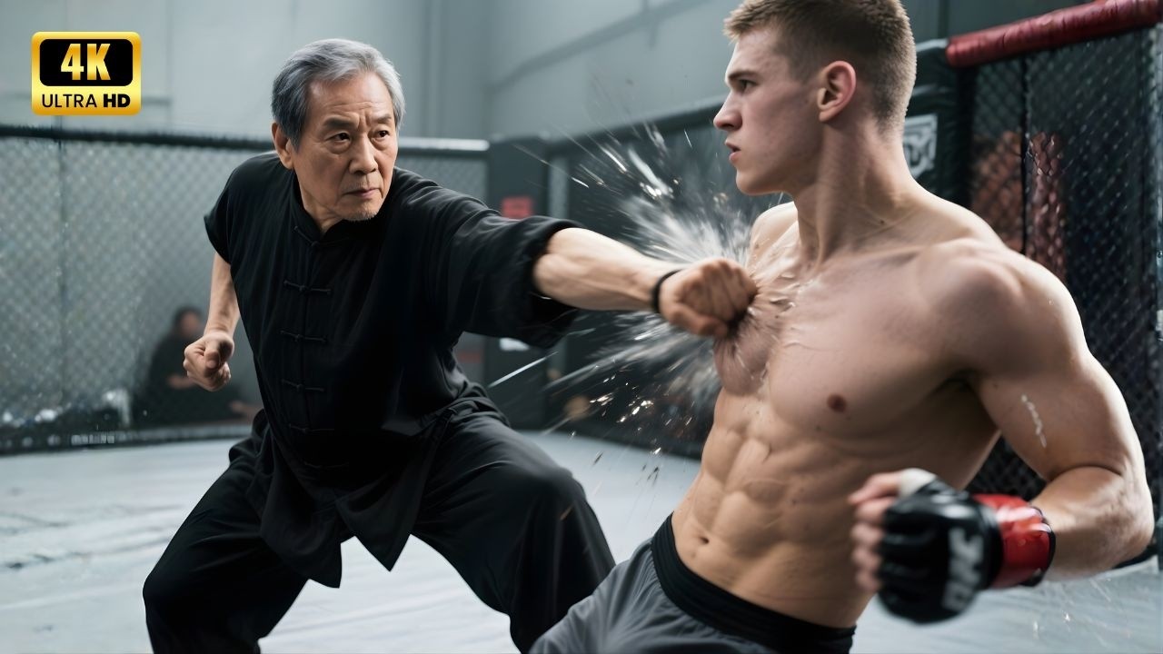 Wing Chun Master Knocks Out Arrogant UFC Champ With One Inch Punch | A Martial Arts Story