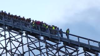 Iron Rattler Lift Hill Evacuation