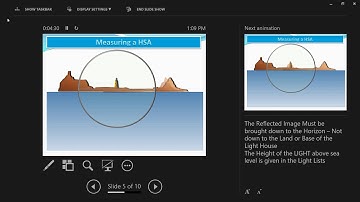 Using horizontal sextant angles to plot the ship