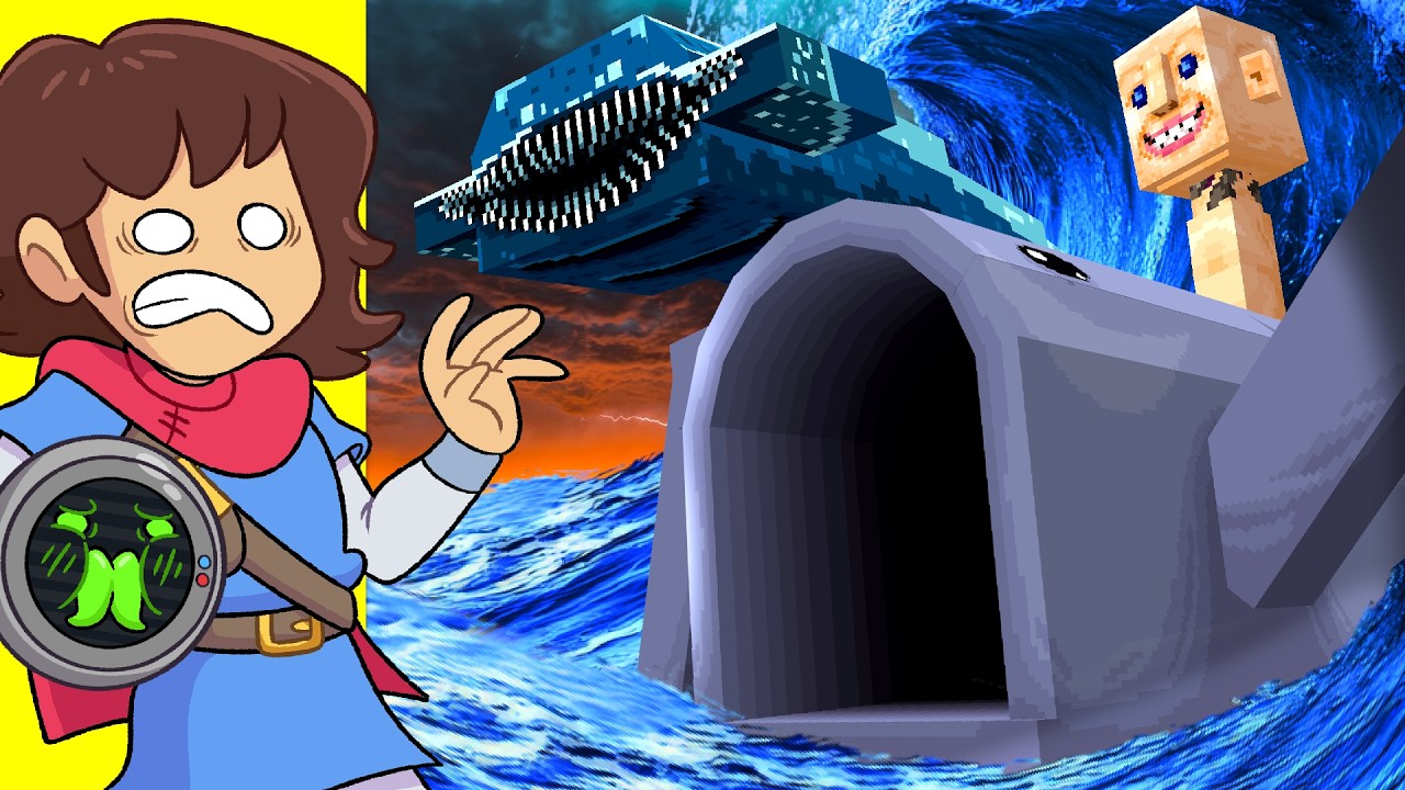 Surviving EVERY SEA MONSTER in Minecraft | Checkpoint