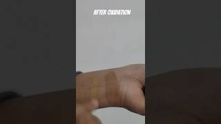 oxidation of nykaa all day matte foundation