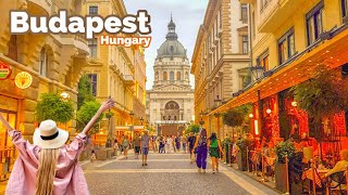 Budapest, Hungary   Watch It And Fall In Love  4k HDR 60fps Walking Tour (▶238min)