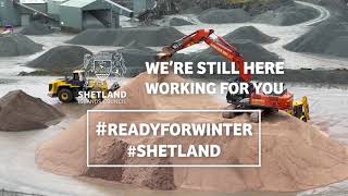 Salt arrives to Shetland - #WinterReady