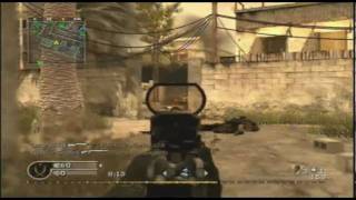 Call of Duty 4 | Backlot | Team Deathmatch | 12/7 w/ epic game winning kill