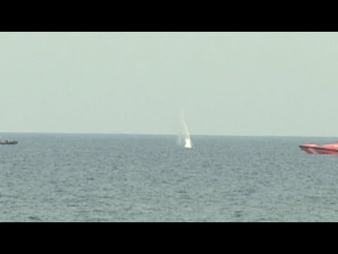 Vídeo: Bomba Descubierta En La Playa De Sant Sebastià En Barcelona