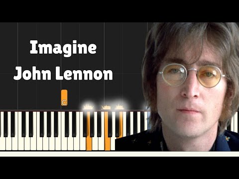Imagine (Piano Tutorial Academy - Dr. Doron Kima - Easy Piano Arrangement) - John Lennon