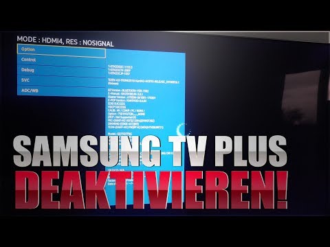 Samsung TV Plus löschen & Werbung im Smart Hub deaktivieren