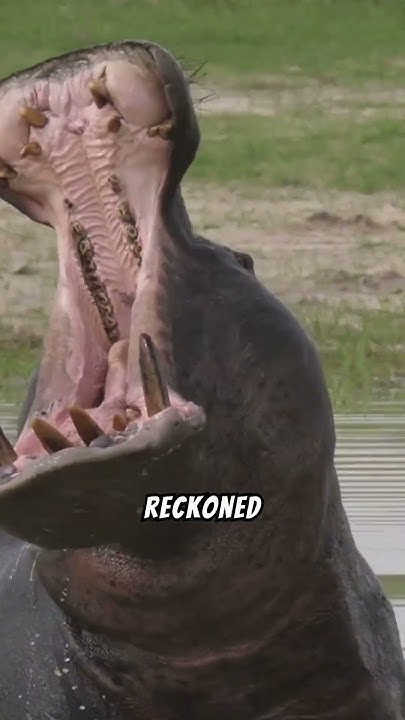 Crocodile vs Hippo. Who would win? #crocodile #vs #hippo #nature #