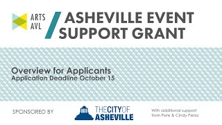 2025-2026 Event Support Grant Overview