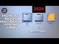 HOW TO BOOT MACBOOK FROM USB DRIVE