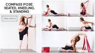 Hip Openers + Compass Pose (Visvamitrasana)