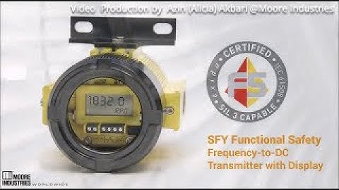 SFY Functional Safety Frequency-to-DC Transmitter