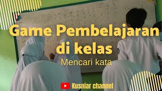 GAME MENCARI KATA - PERMAINAN DI KELAS YANG SERU DAN ASYIK - KELAS B.INDONESIA SMP screenshot 2