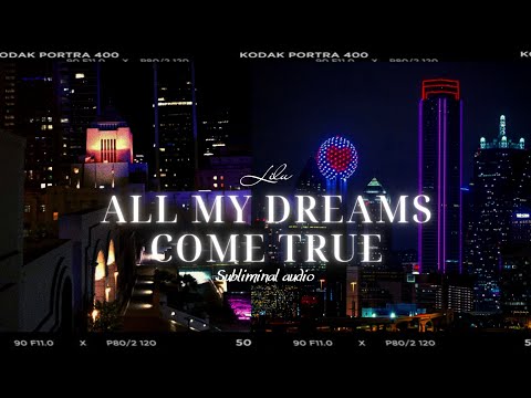 🔮🪄``𝐃𝐑𝐄𝐀𝐌𝐒!`` Мгновенное исполнение желаний `` Саблиминал