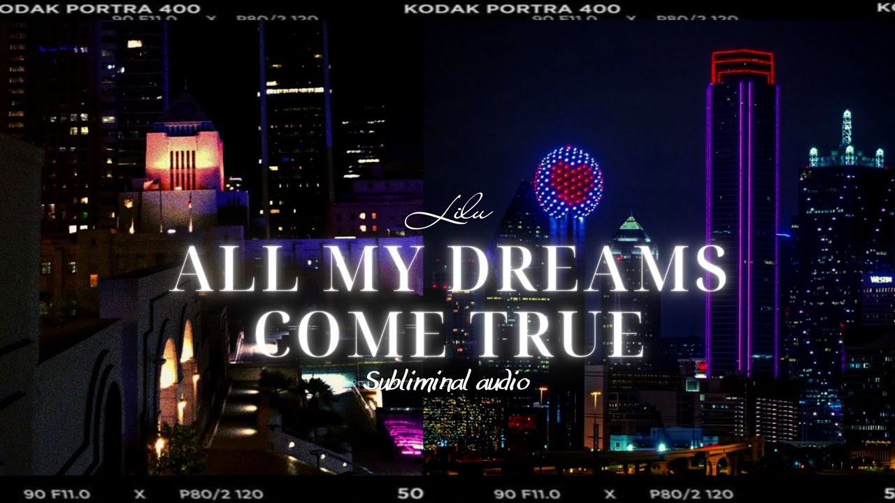 🔮🪄``𝐃𝐑𝐄𝐀𝐌𝐒!`` Мгновенное исполнение желаний `` Саблиминал