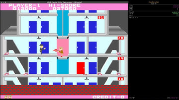 Elevator Action (Arcade) - Speedrun - Single Loop in 9:40
