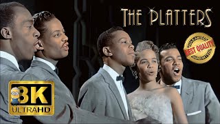 THE PLATTERS -  The Great Pretender ⭐Ultimate Quality⭐ (1956)  AI 8K Colorized Enhanced