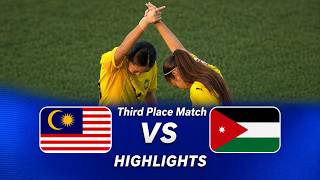 Highlights | Malaysia U-16 🇲🇾 vs Jordan U-16 🇯🇴 | Srikandi Merdeka Cup 2026 | Third Place Match
