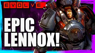 Epic Lennox! Evolve Stage 2 Multiplayer Gameplay