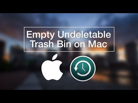 macOS Sierra | How to Delete Undeletable Files from Trash Bin