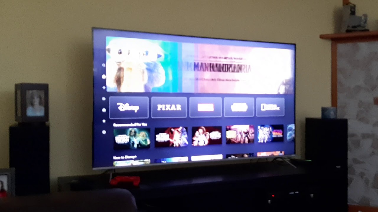 Disney+ Main Menu bugging out on Nvidea Shield - YouTube