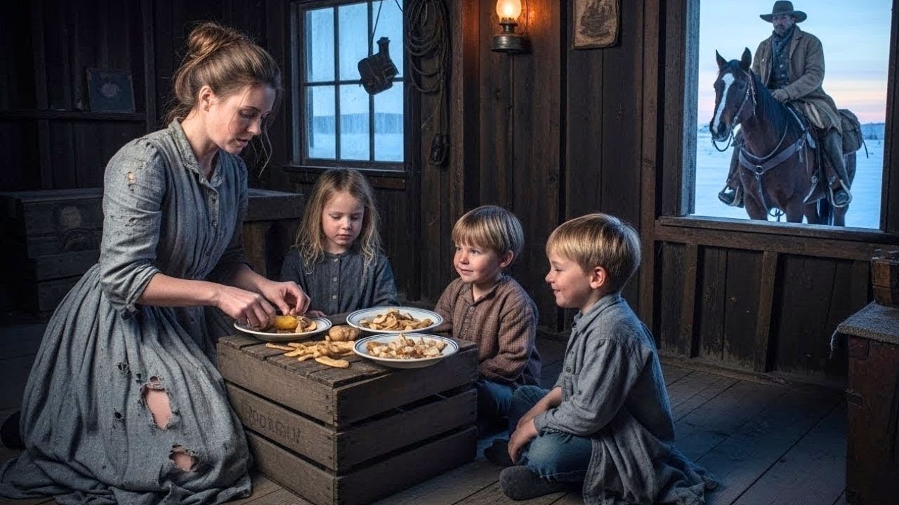 ¿Mamá, estás comiendo? Ella mintió — El regalo silencioso del ranchero lo cambió todo.