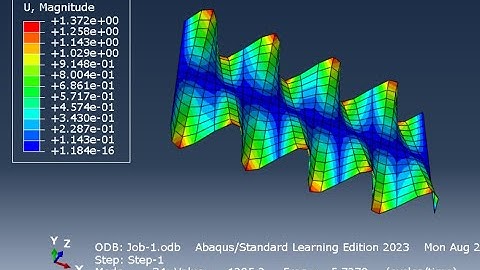 Abaqus Tutorial #5 | Get Started With Modal Analysis