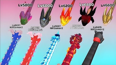 Snake Clash.io 🐍 Level 6800 ➝ 7200 | All NEW Boss Fights & Ultra Rare Snake Skins! | NKGamer 2.0