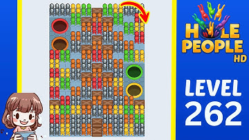 Hole People Level 262 Solution Walkthrough