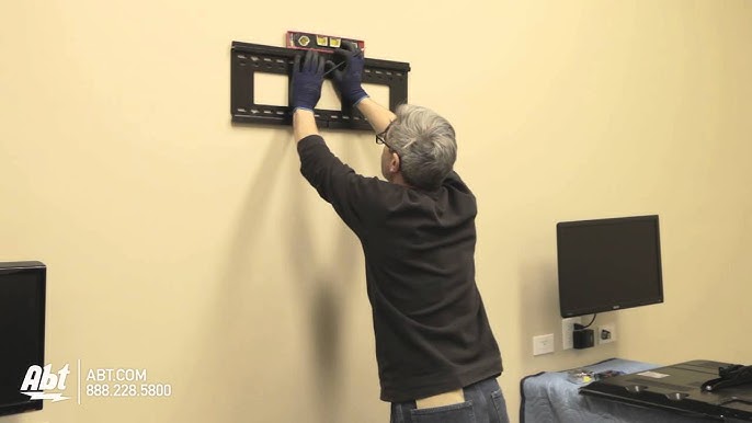 Install Wall Plate and Attach Mount to TV