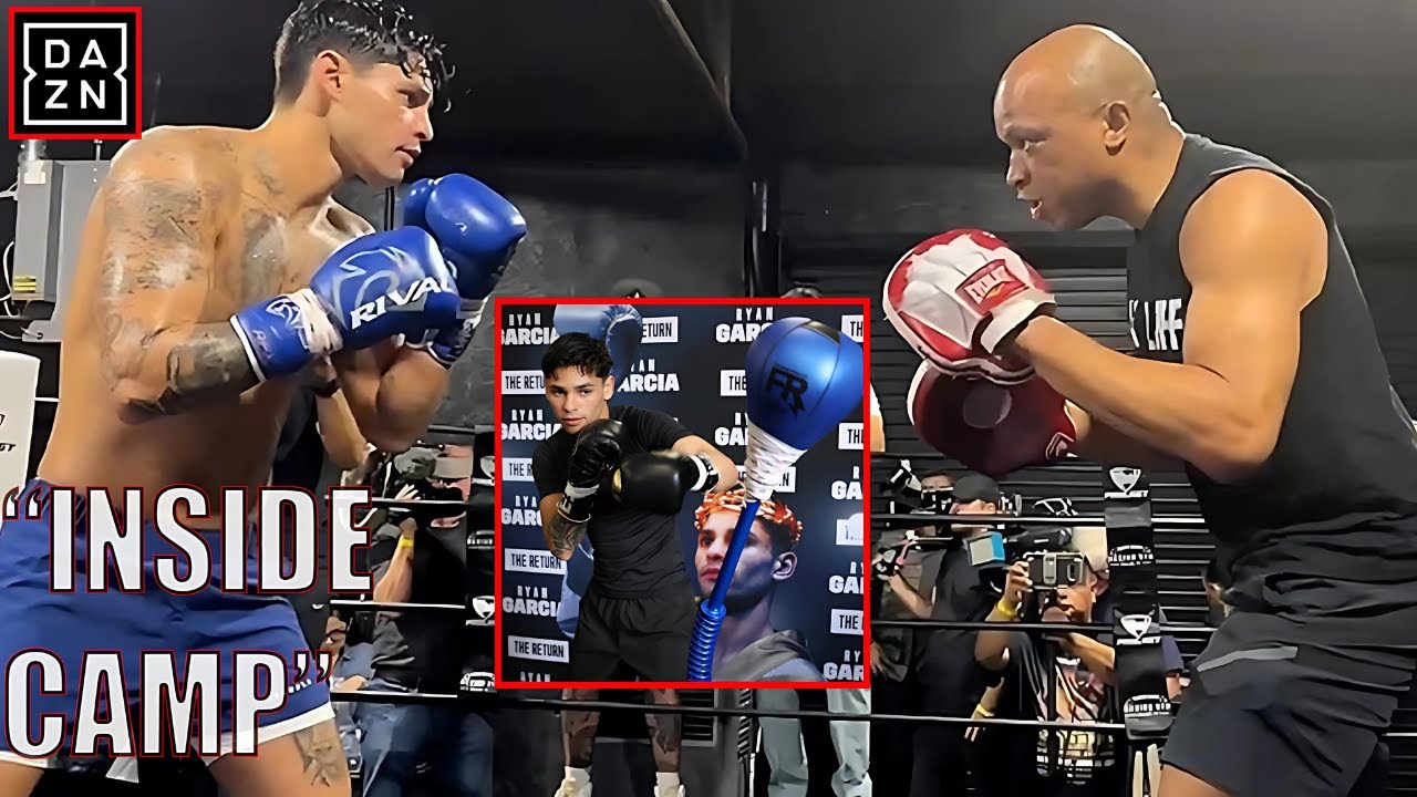 INSIDE CAMP: Ryan Garcia Intense Preparation For Rolly Romero Fight..