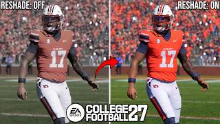 كيفية استخدام ReShade للحصول على أفضل رسوميات ممكنة في لعبة College Football 27 screenshot 4