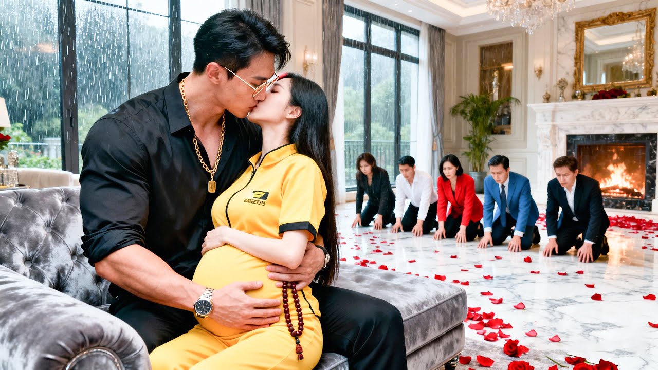 23-Year-Old Delivery Girl Pregnant, Abandoned—Baby’s Father Billionaire CEO Falls for Her First Day!