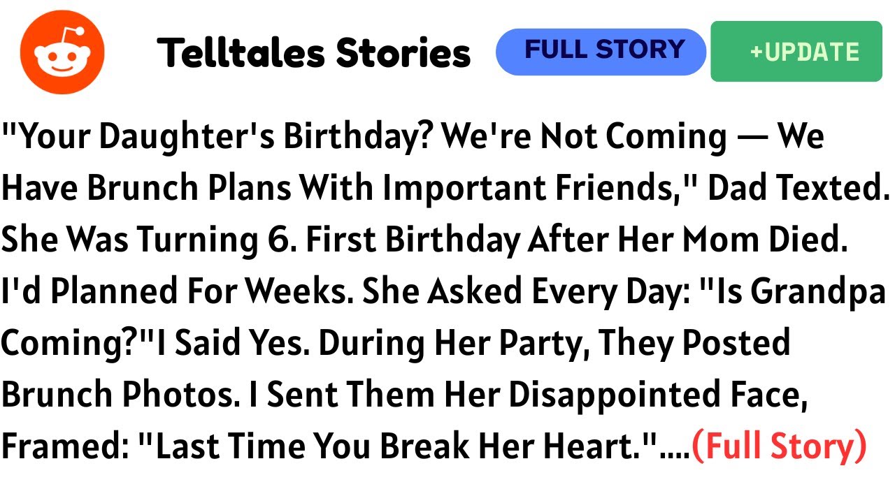 Your Daughter's Birthday? We're Not Coming — We Have Brunch Plans With Important Friends