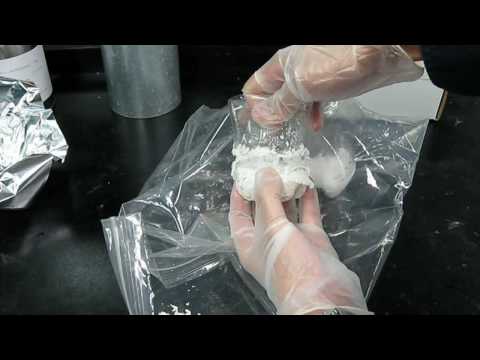 How to make a Desiccator Bag for Drying Chemicals
