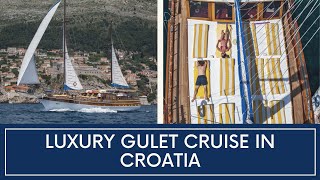 Luxury Gulet cruise in Croatia