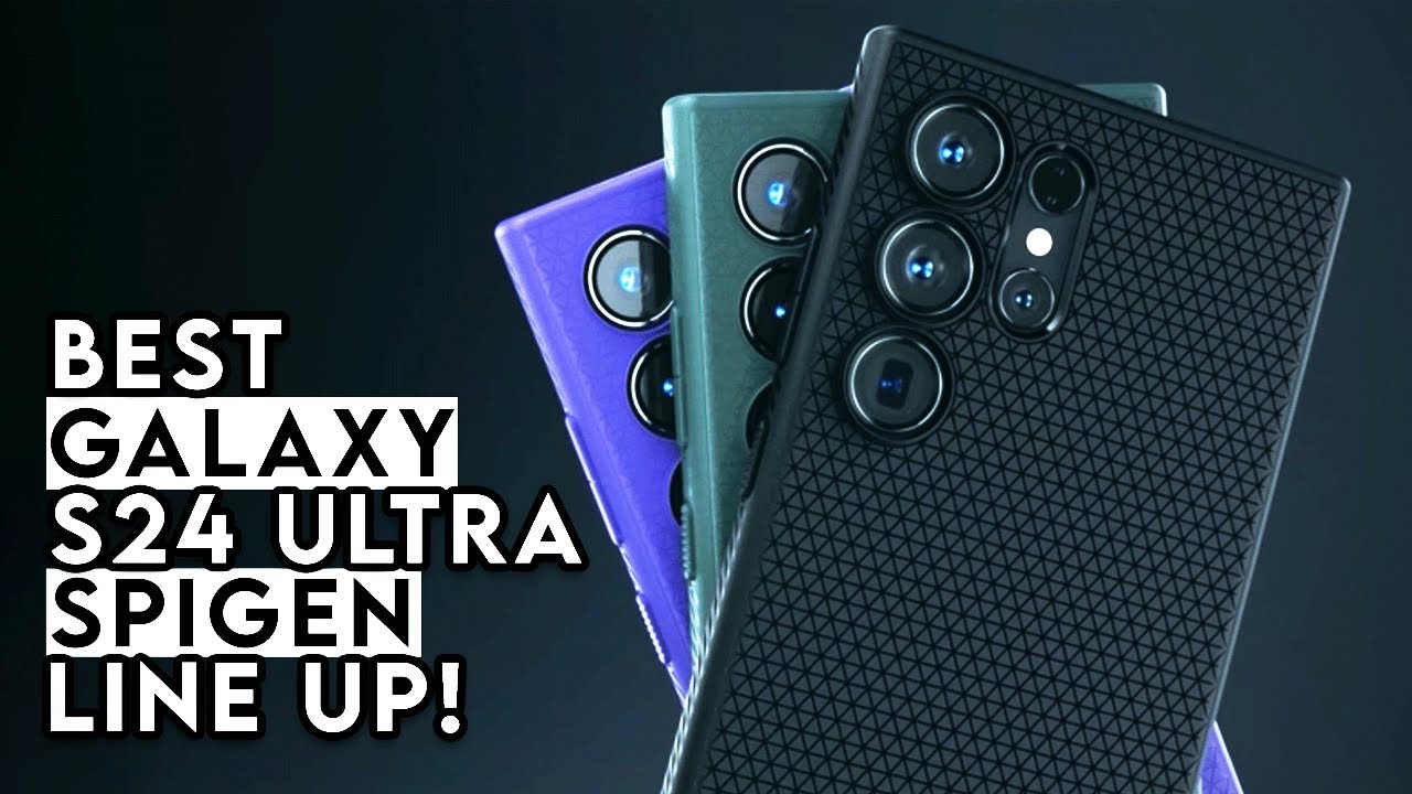 Top 7 Best Galaxy S24 Ultra Spigen Cases Line Up! 