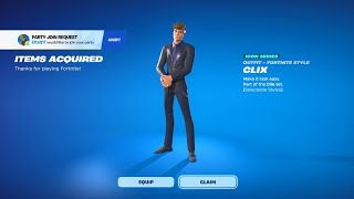 How To Get The Clix Skin For Free