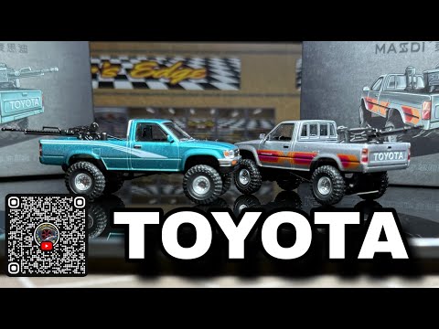 TOYOTA PICKUPS 1:64 SCALE - YouTube