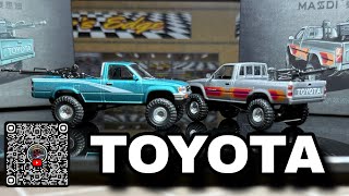 TOYOTA PICKUPS 1:64 SCALE - YouTube