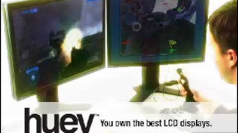 Pantone MEU101 Huey Monitor Color Correction