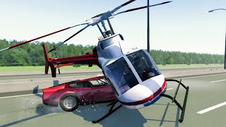 BeamNG Drive: Helicopter Crashes Compilation 1440p 60 fps screenshot 2