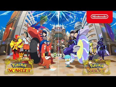 Pokémon Scarlet & Pokémon Violet – Tráiler de Lanzamiento – Nintendo Switch