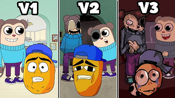 FNF: Triflethumb V1 vs V2 vs V3 (Comparison) // Twiddlefinger █ Friday Night Funkin