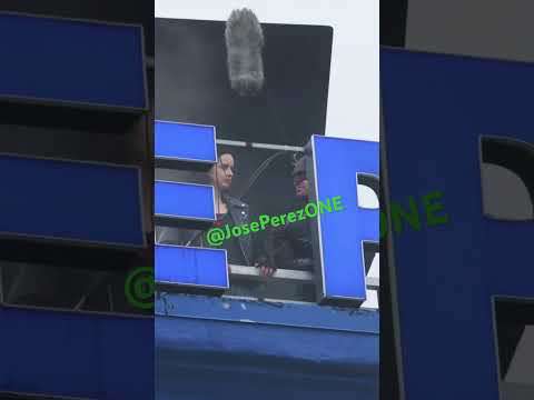 #subscribe for more Charlie cox and Krysten Ritter filming at daredevil born again set #Daredevil