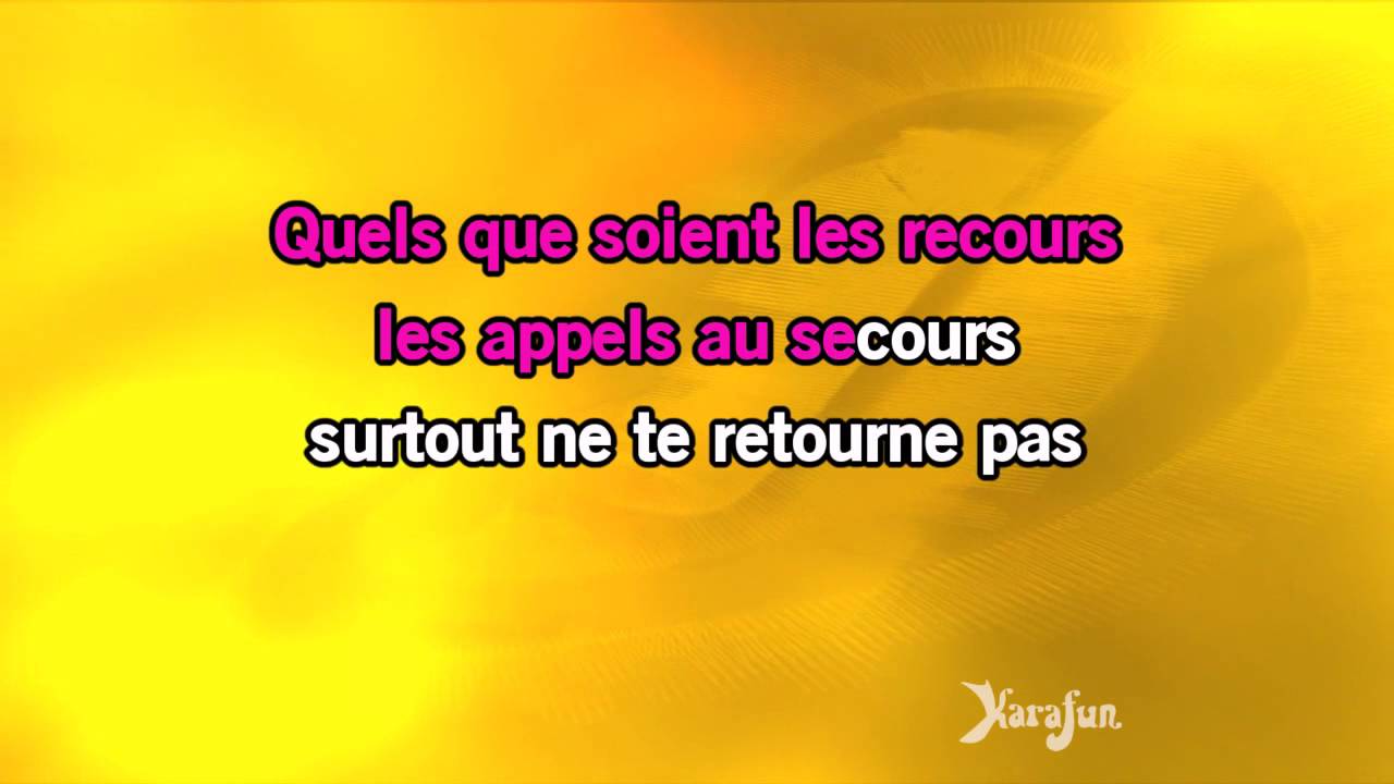 Karaoké Pas besoin de toi - Joyce Jonathan *